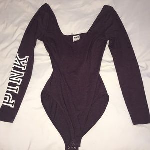 Burgundy Pink Body Suit